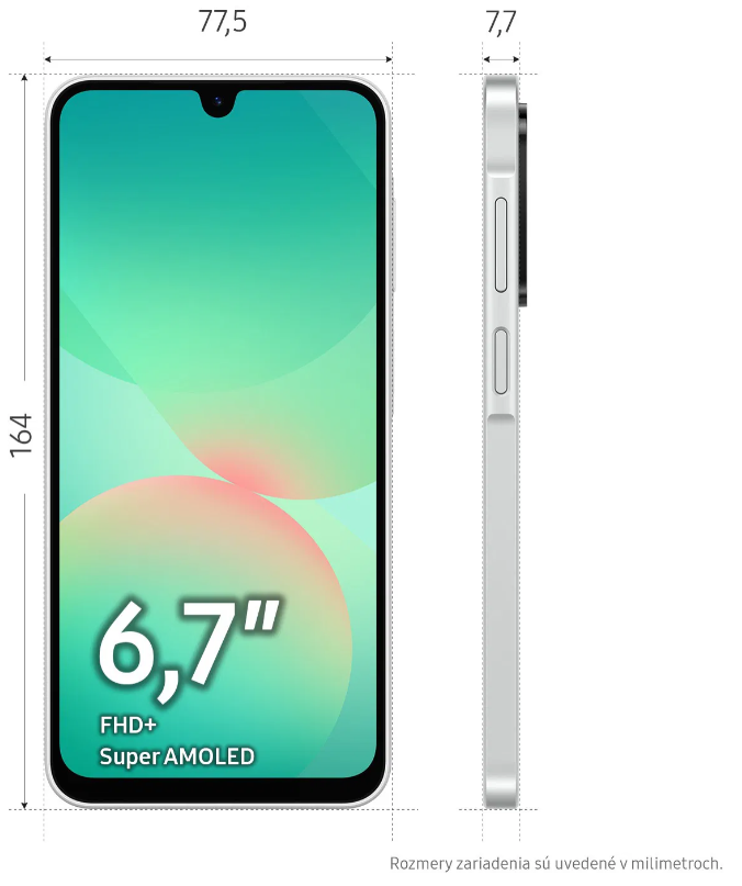 Galaxy A26 6 GB/128 GB White