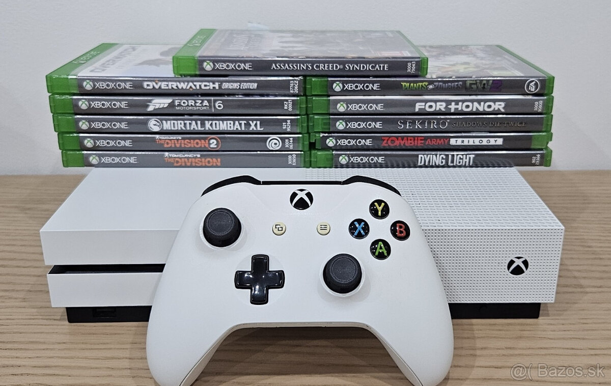 Xbox One S 1TB + Hry