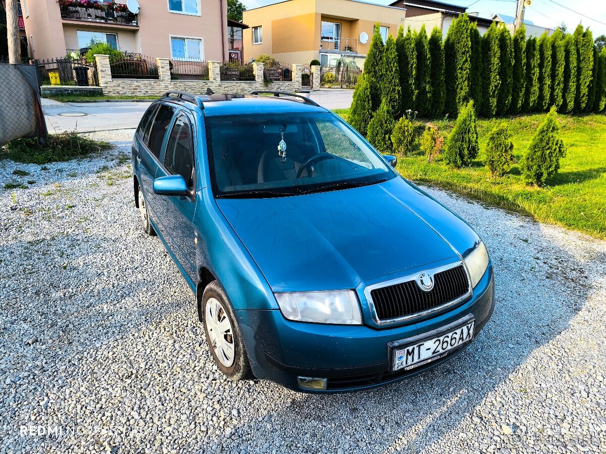 Škoda Fábia 1,4 50kw.