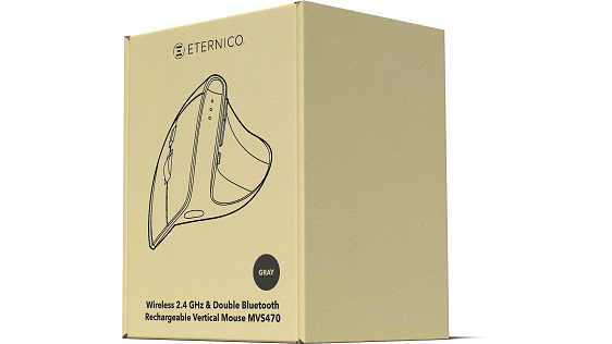 Predám PC myš Eternico MV470 sivá