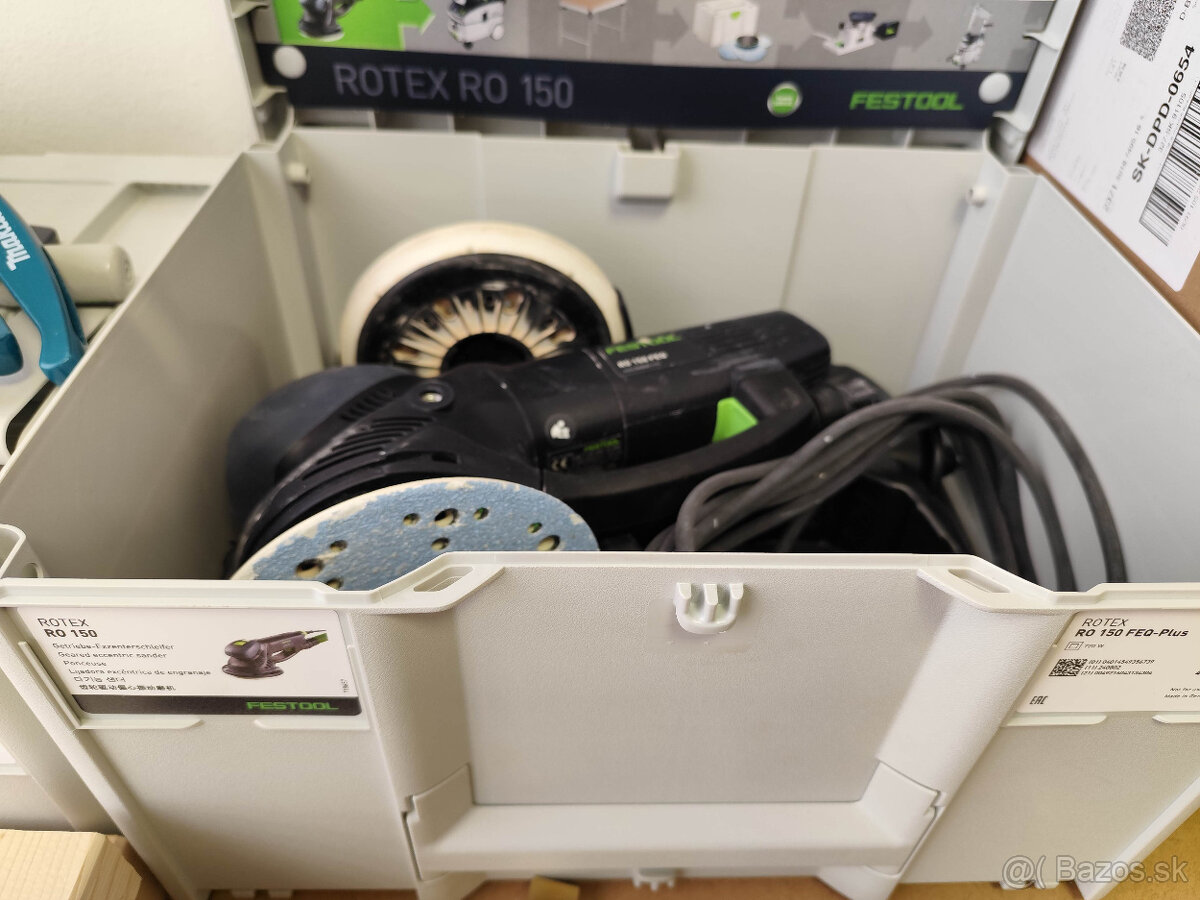 Rotačno excentrická brúska FESTOOL ROTEX RO 150 FEQ PLUS
