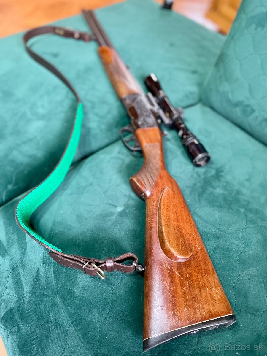 Predám brokovú kozlicu ZH 124 kaliber 7/57R+ br. hlaveň 321