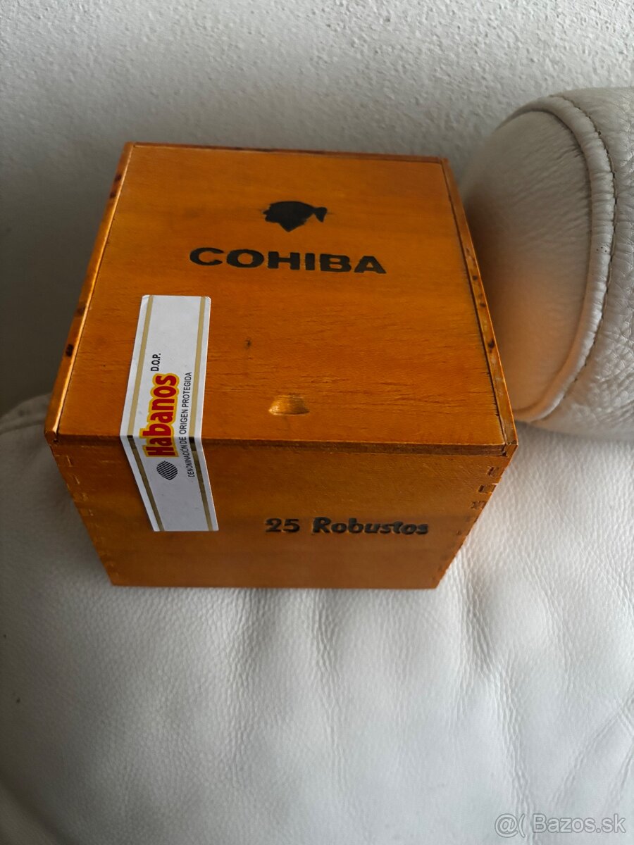 Cohiba Robustos – originál z Kuby (25 ks)