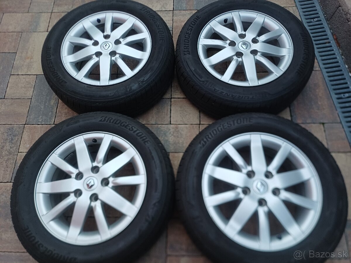 hlinikové disky Renault Fluence-61/2Jx16-ET-47--5x114,3