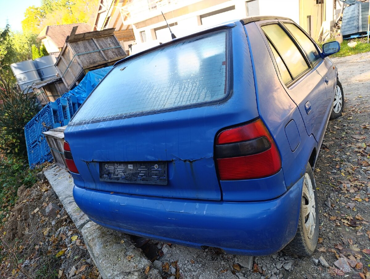 Škoda Felicia kufrove dvere zavarene lišta