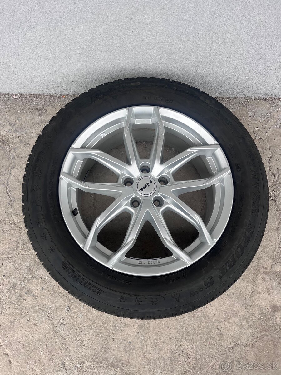 Zimná sada 5x108 R18 , 235/60/18 Volvo XC 60 Dunlop