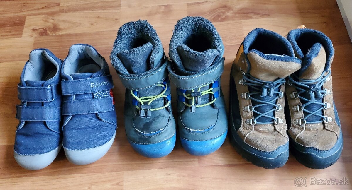 Barefoot ddstep 34 zimne topanky