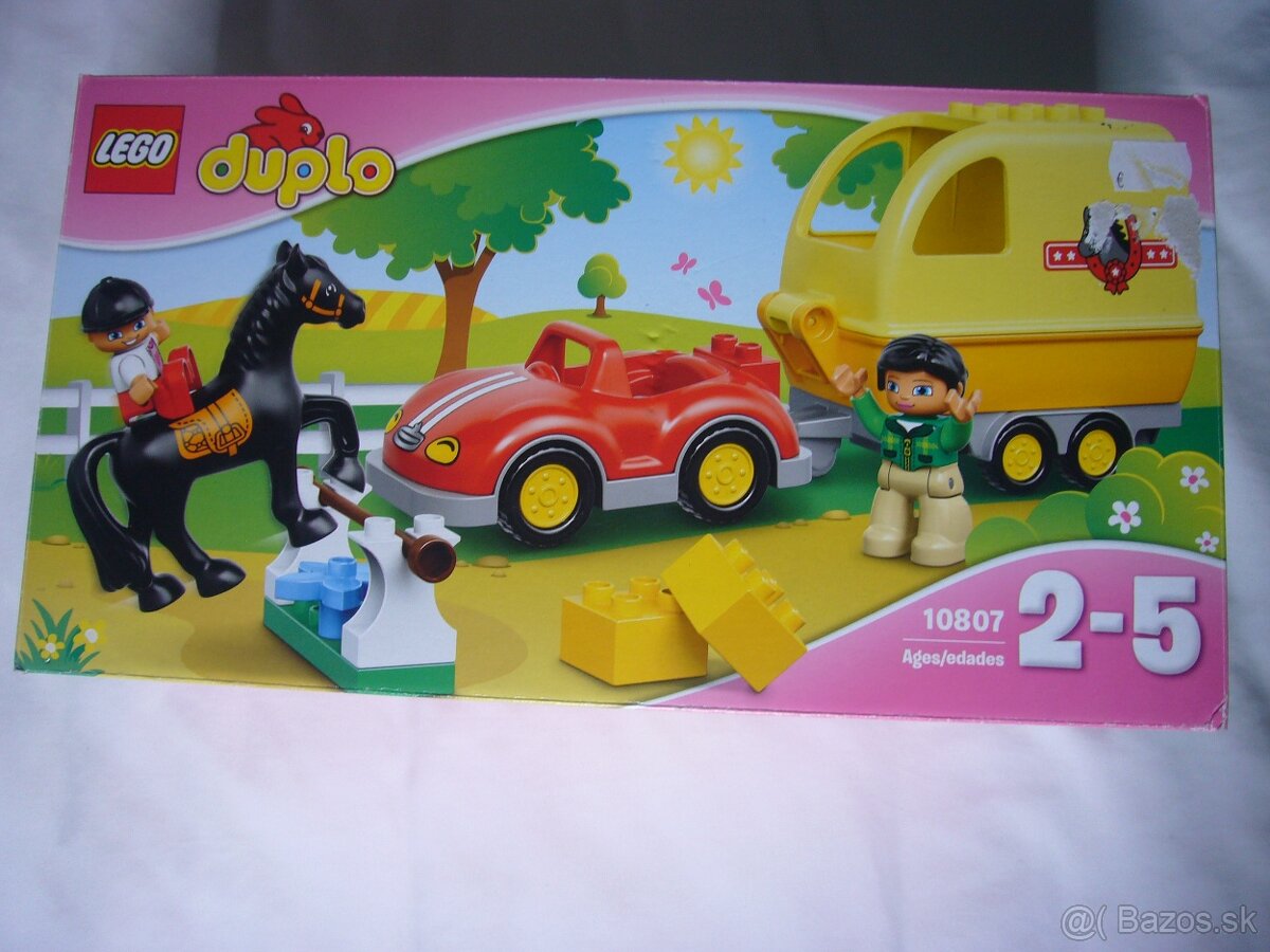Lego Duplo Koníky s prívesom