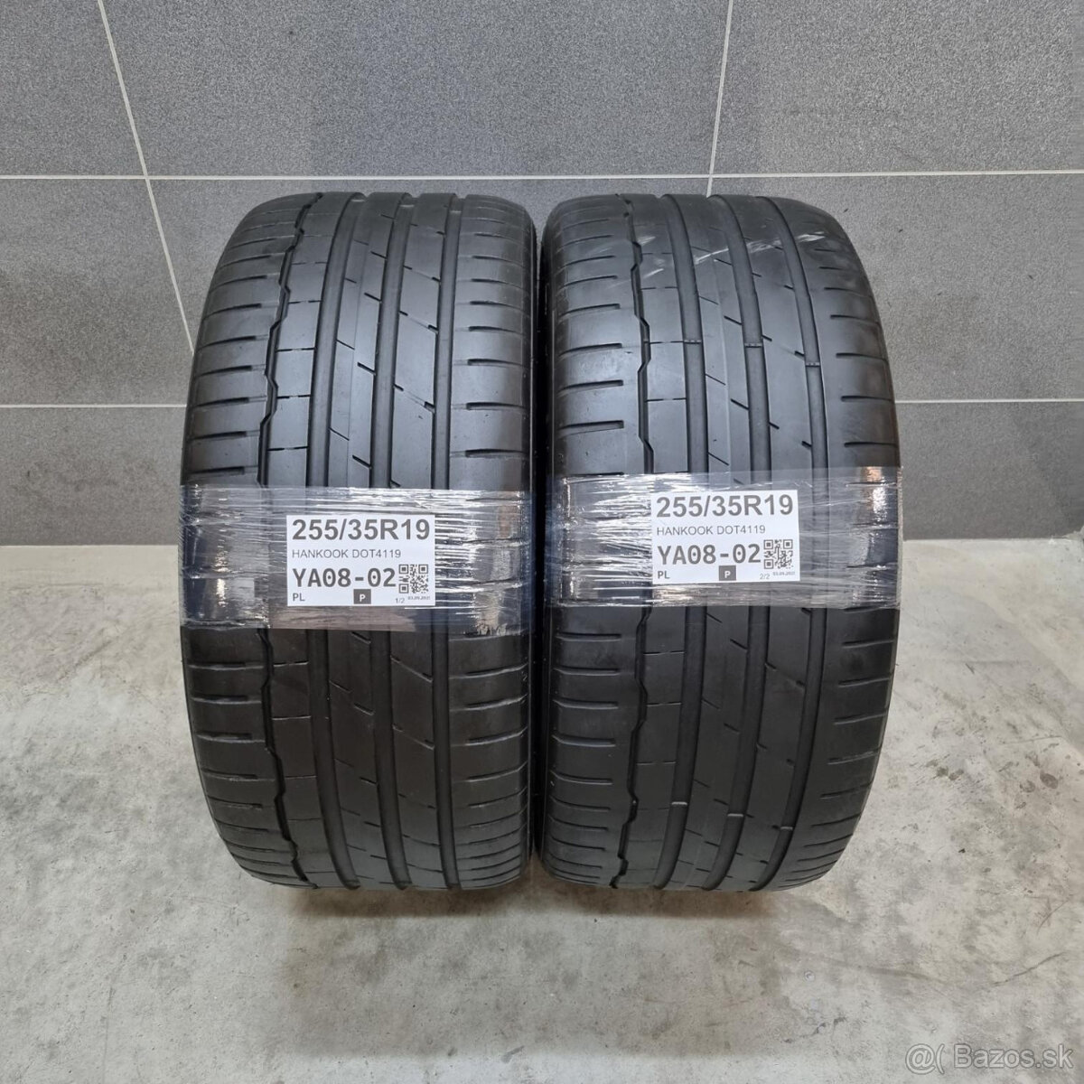 Letné pneumatiky 255/35 R19 HANKOOK