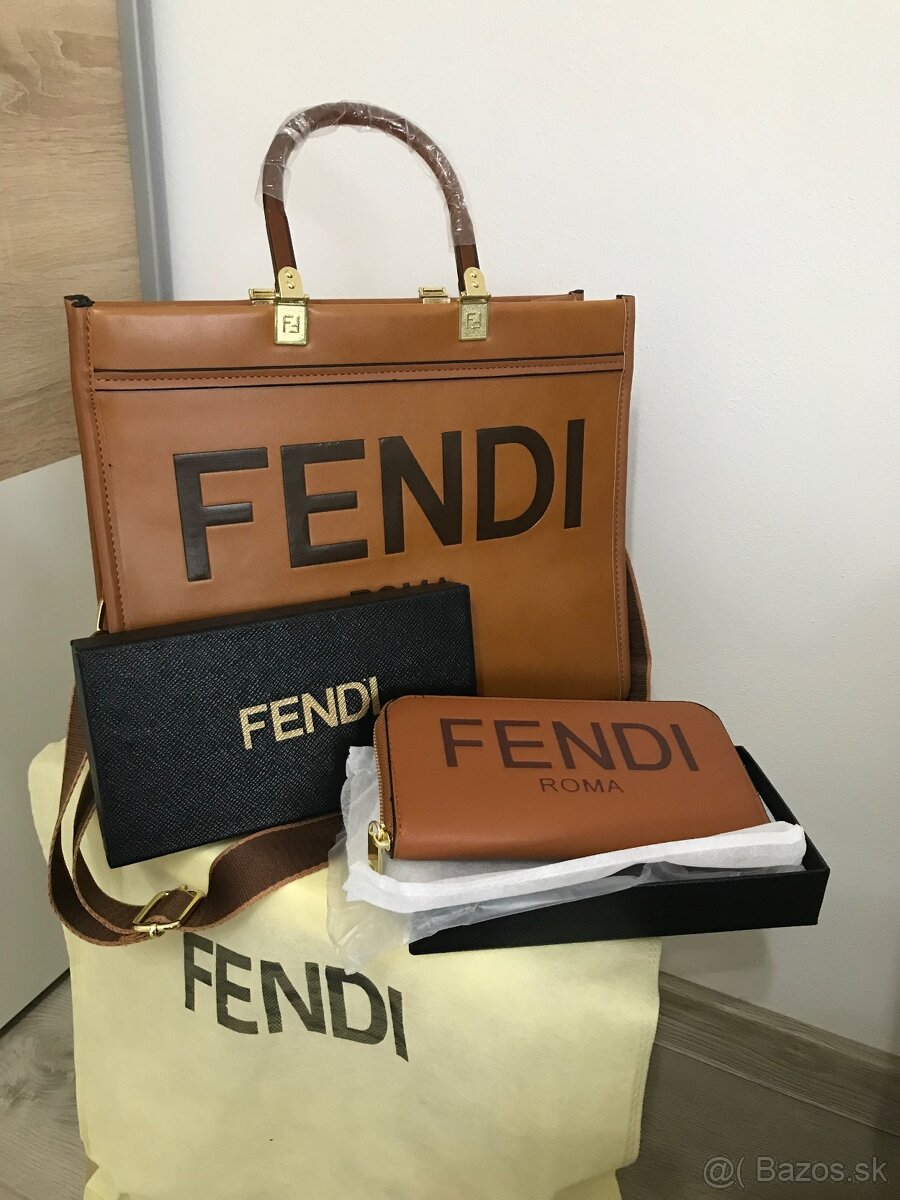 FENDI / set kabelka+peňaženka