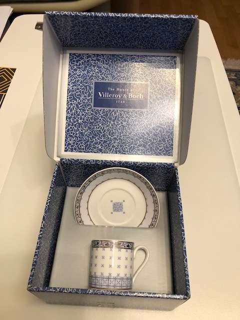 Mokka šálka s tanierikom Villeroy & Boch