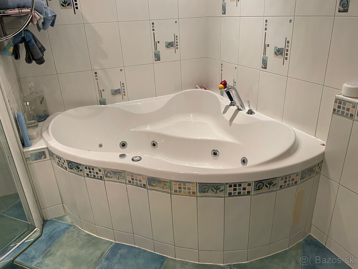 Hydromasážna rohová vaňa - predaj