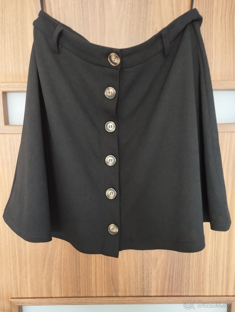 Sukňa na gombíky Shein