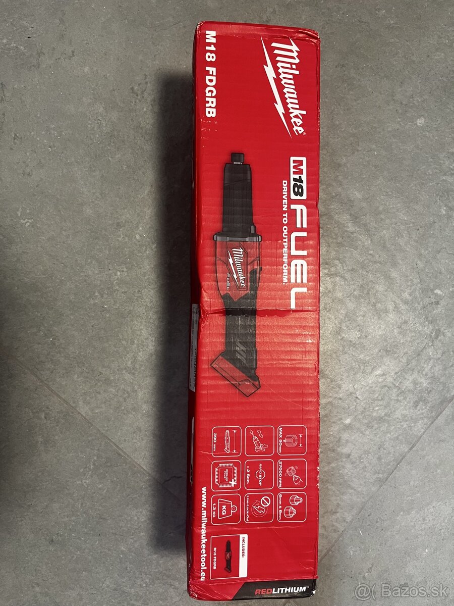 Milwaukee M18 FDGRB-0 priama bruska