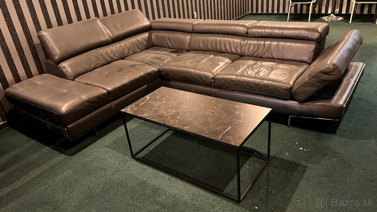 Predam kozeny gauc aj so stolikom