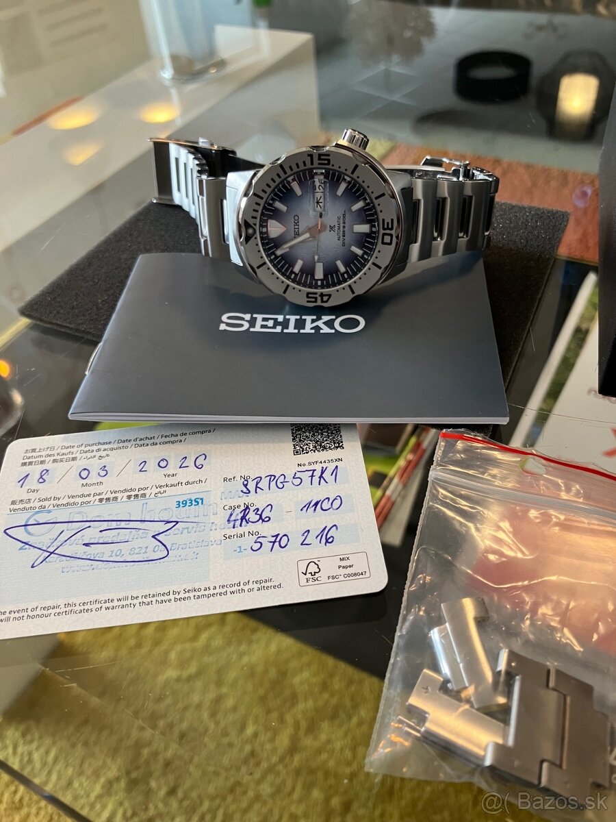 Seiko Monster SRPG57K1 - NOVÁ CENA