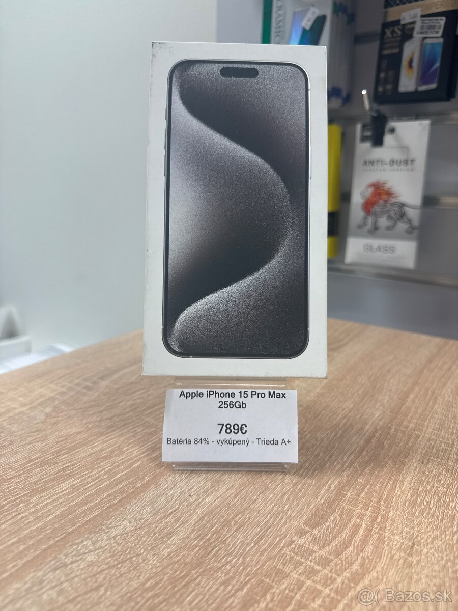 Apple iPhone 15 Pro Max 256gb white titan