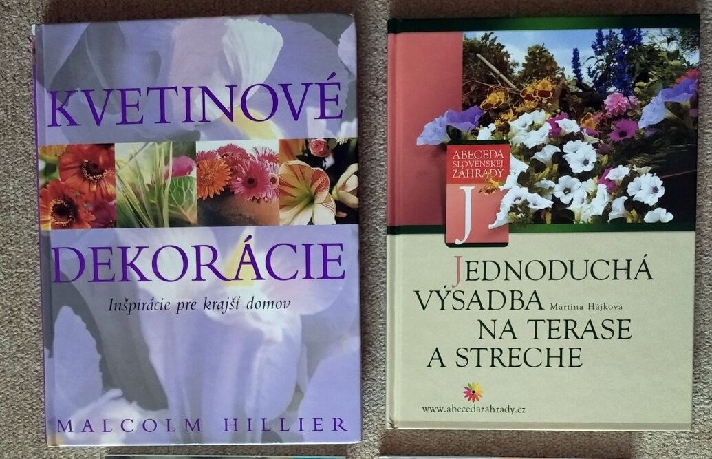 Knihy o kvetoch a ich výsadbe