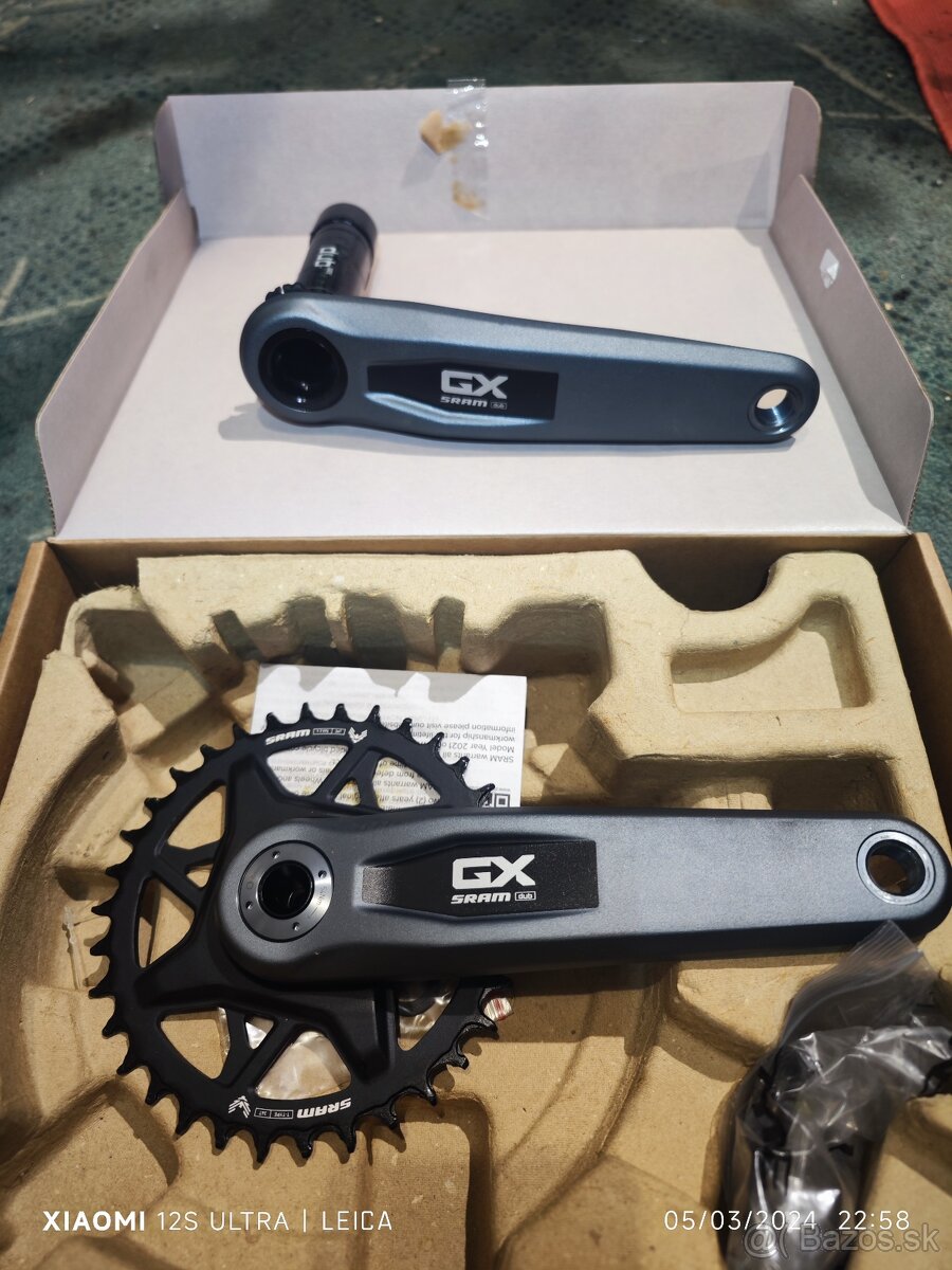 Sram GX Eagle kľuky DUB