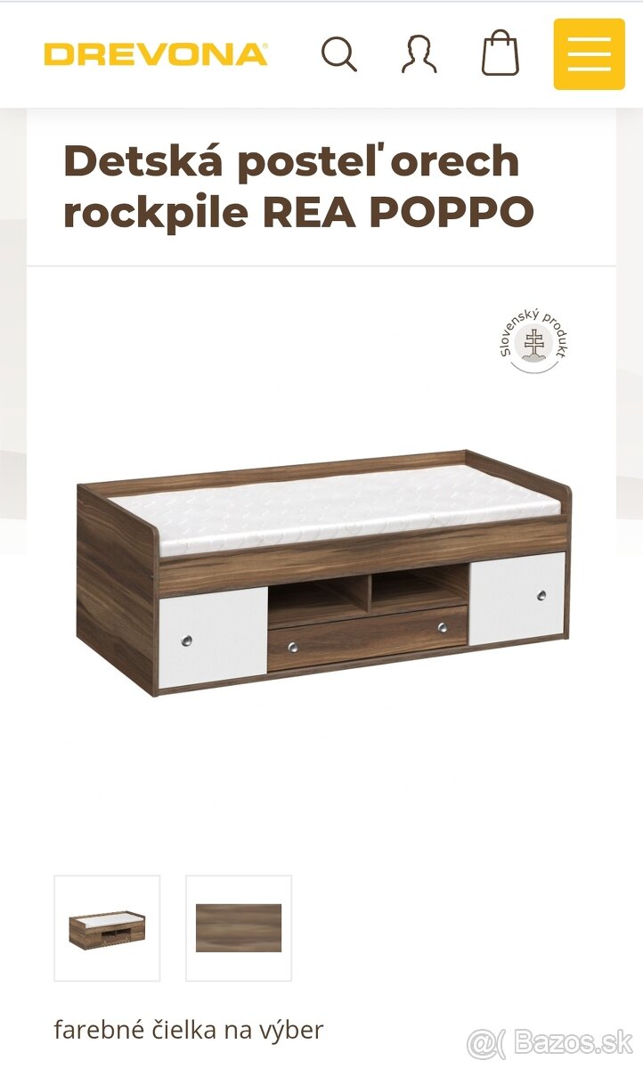 Detská posteľ 2ks