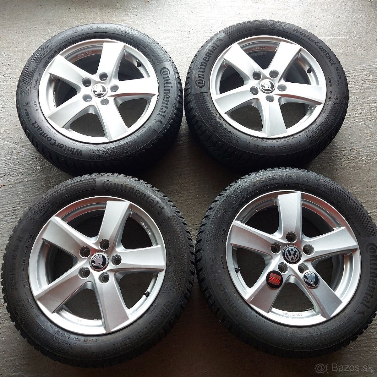 16"Elektróny Alutec Germany R16 5x112 Škoda Volkswagen Seat