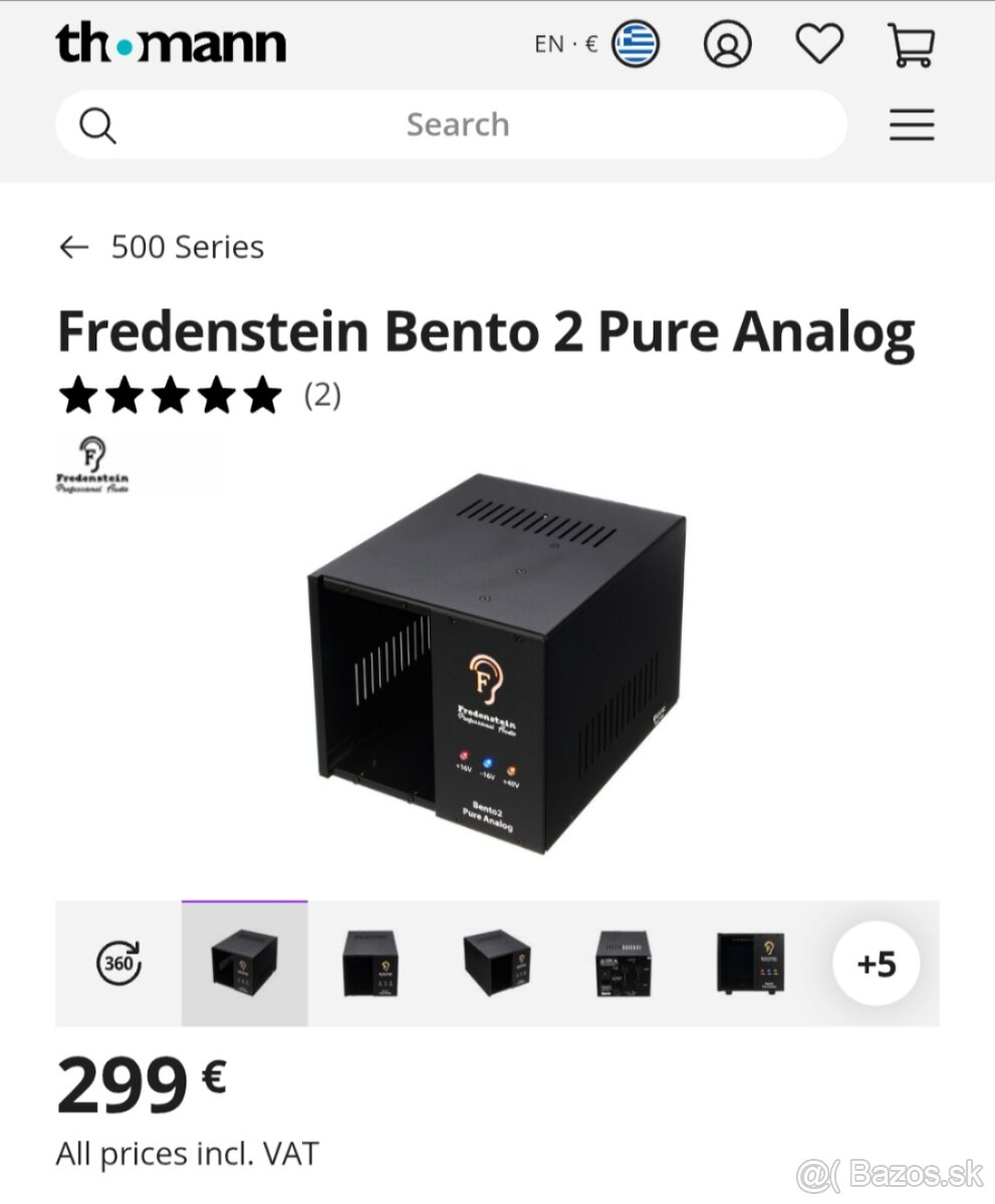 Fredenstein Bento 2 Pure ÚPLNE NOVÝ