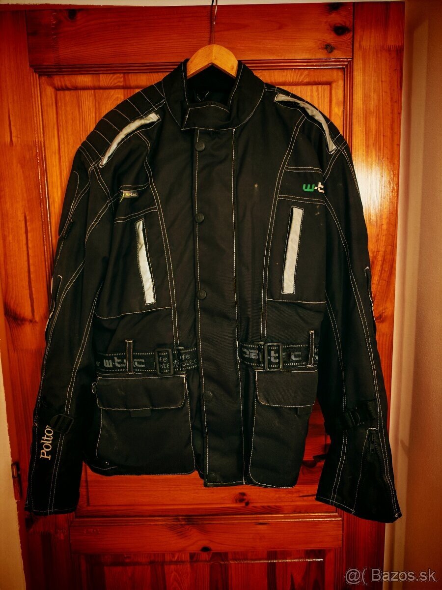 Pánska moto bunda W-tec + nohavice