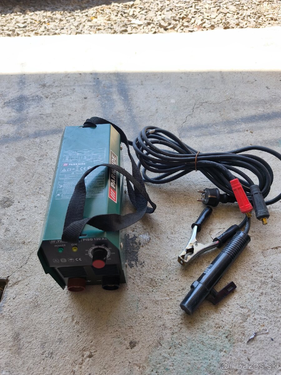 Invektor zváračka parkside pisg 120 A2 + maska