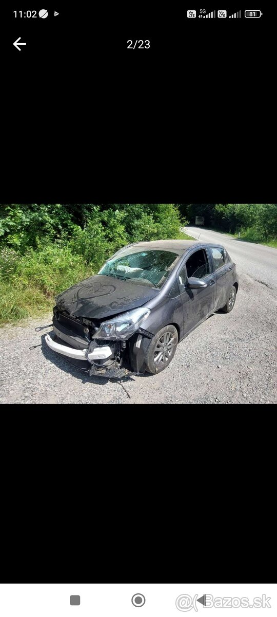 Toyota Yaris III model od roku 2011-a vyššie