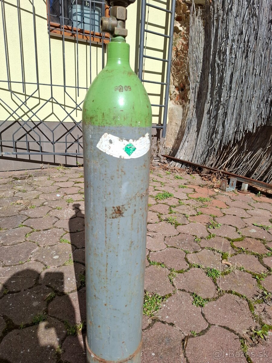 Predám fľašu na pivnný plyn N2CO2