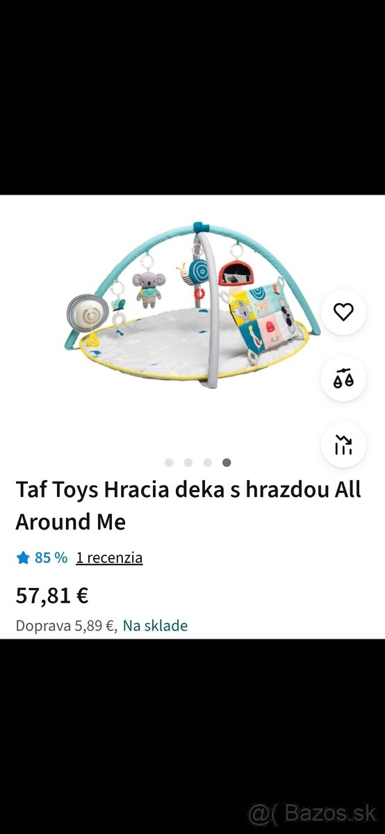 Rôzne - odsavacka, podložka, ohrievačka..