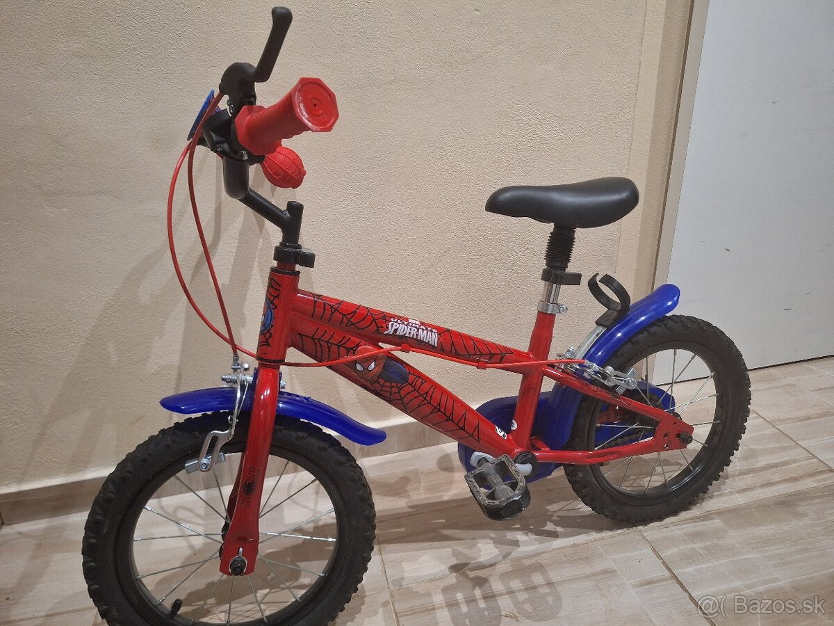 Predáme detský bicykel Spiderman