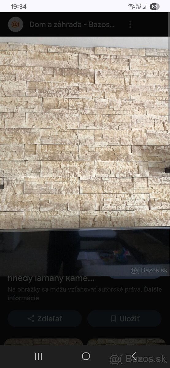 Predam kamenny obklad Vaspo kamen lamany bezovohnedy