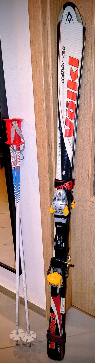 Predám lyže Völki Energiu 220 - 163cm