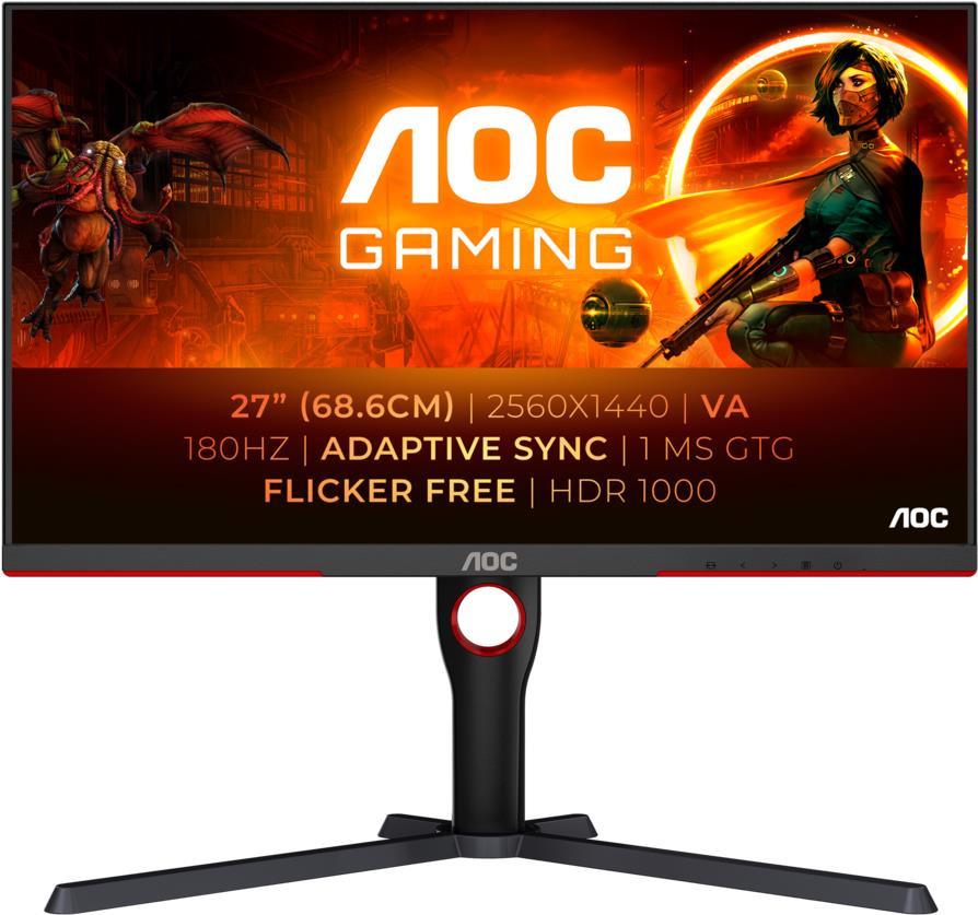NOVÝ 27" 2K LCD herný monitor AOC Q27G3XMN