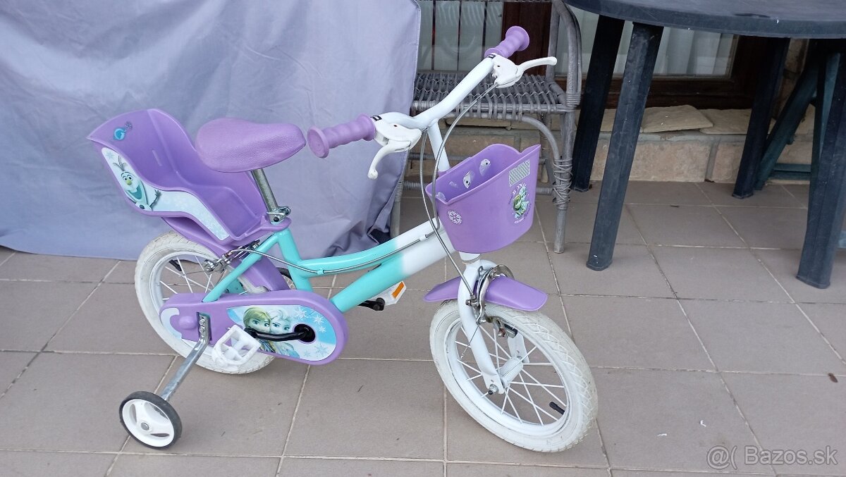 Detský bicykel frozen