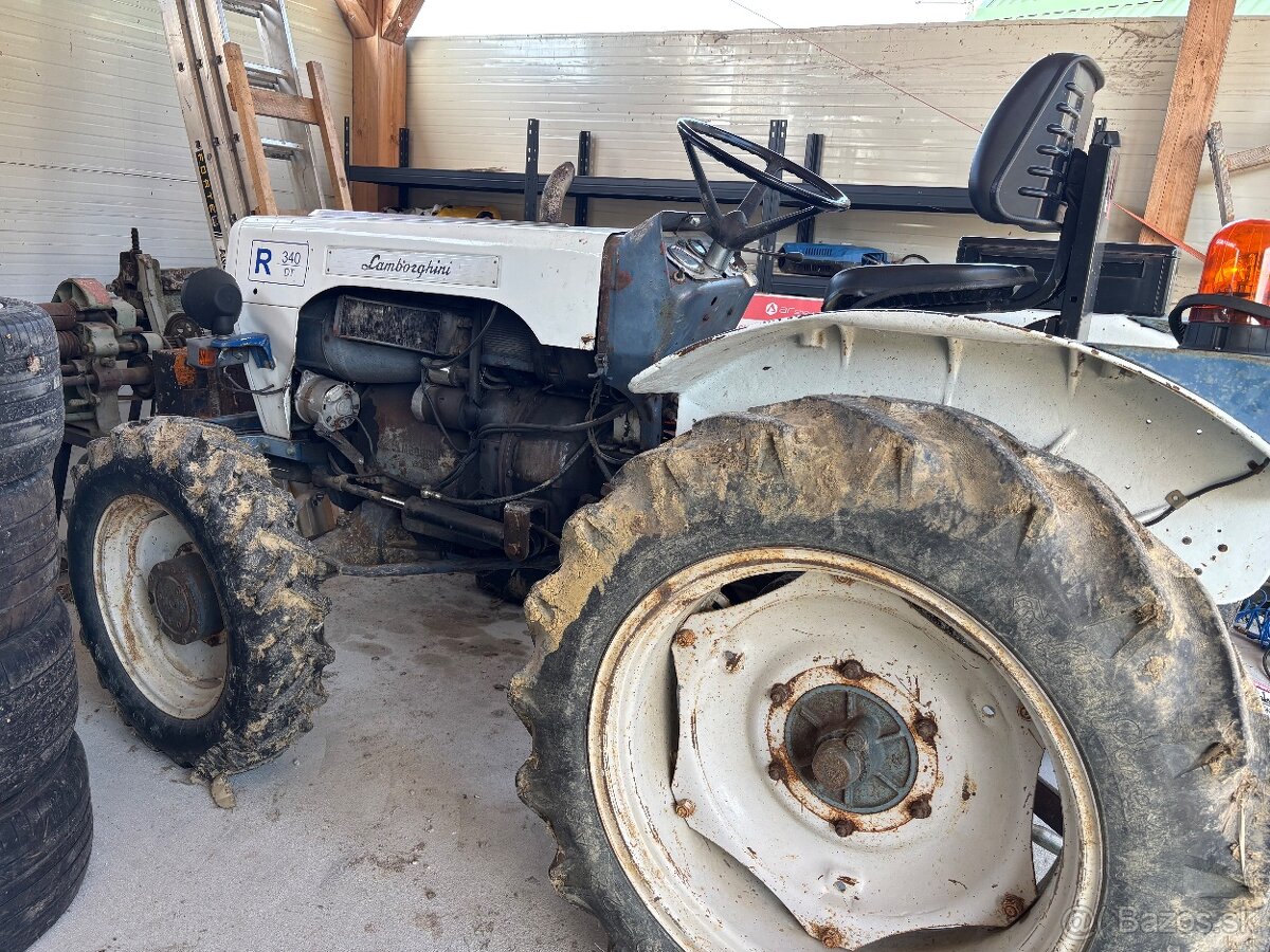 Predám traktor Lamborghini R 340 DT + bubnová kosa 135 cm
