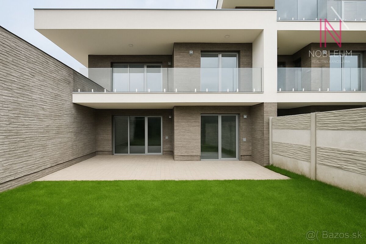 Na predaj priestranný 2 izbový byt s veľkou terasou a vlastn