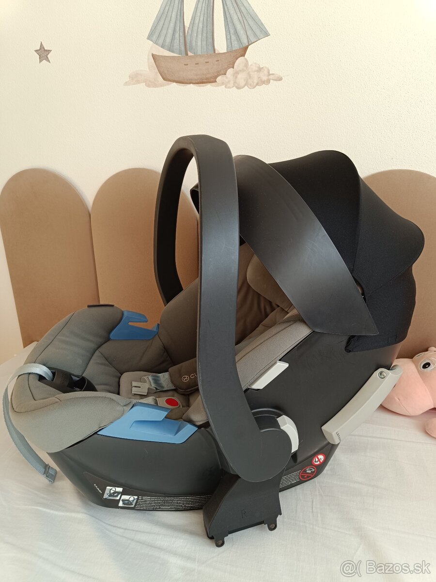 Cybex aton 5 + adaptery na kocik