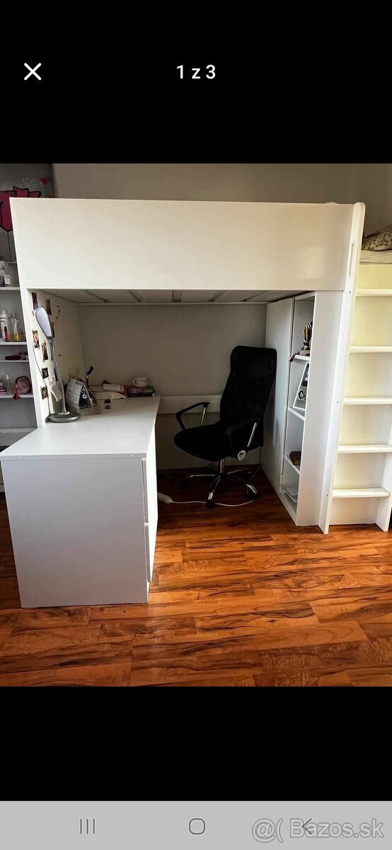 Multifunkčna posteľ poschodova