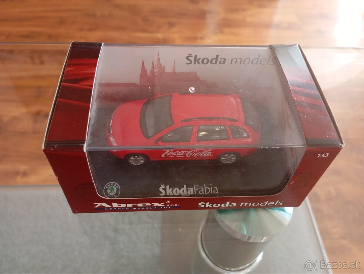 Škoda models Coca Cola
