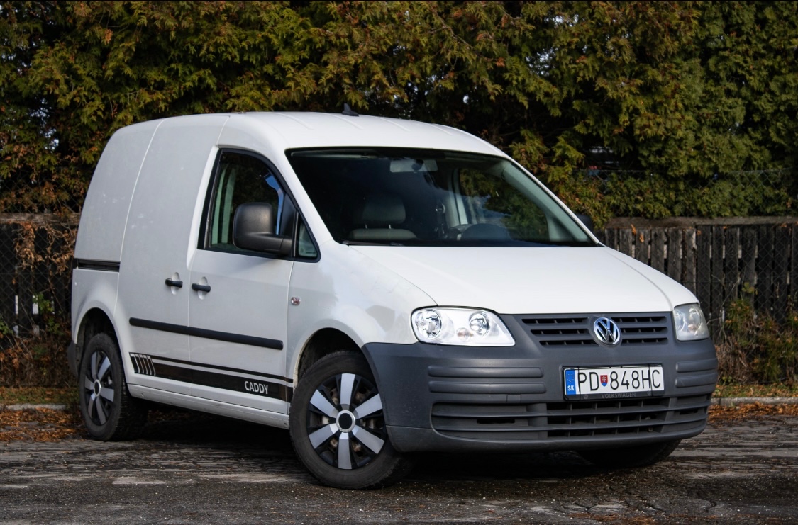 Volkswagen Caddy 1.9 TDI – 2-miestny VW