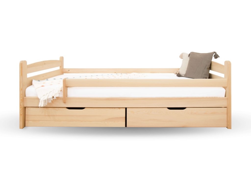Detská posteľ so zabranou