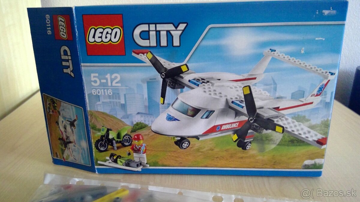 LEGO City 60116 Záchranárske lietadlo