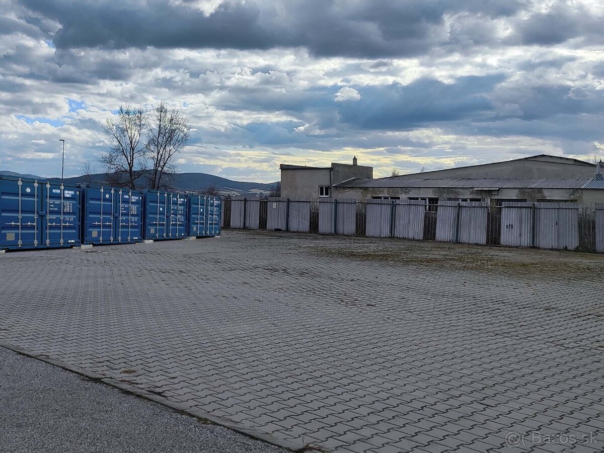Malé skladové priestory rôznych veľkostí v Trenčíne