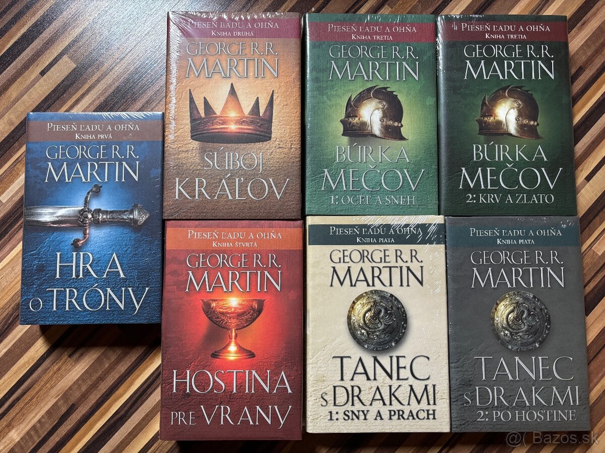 Hra o tróny séria 7 kníh