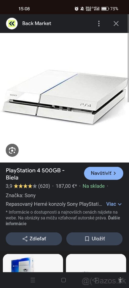 Predám ps4