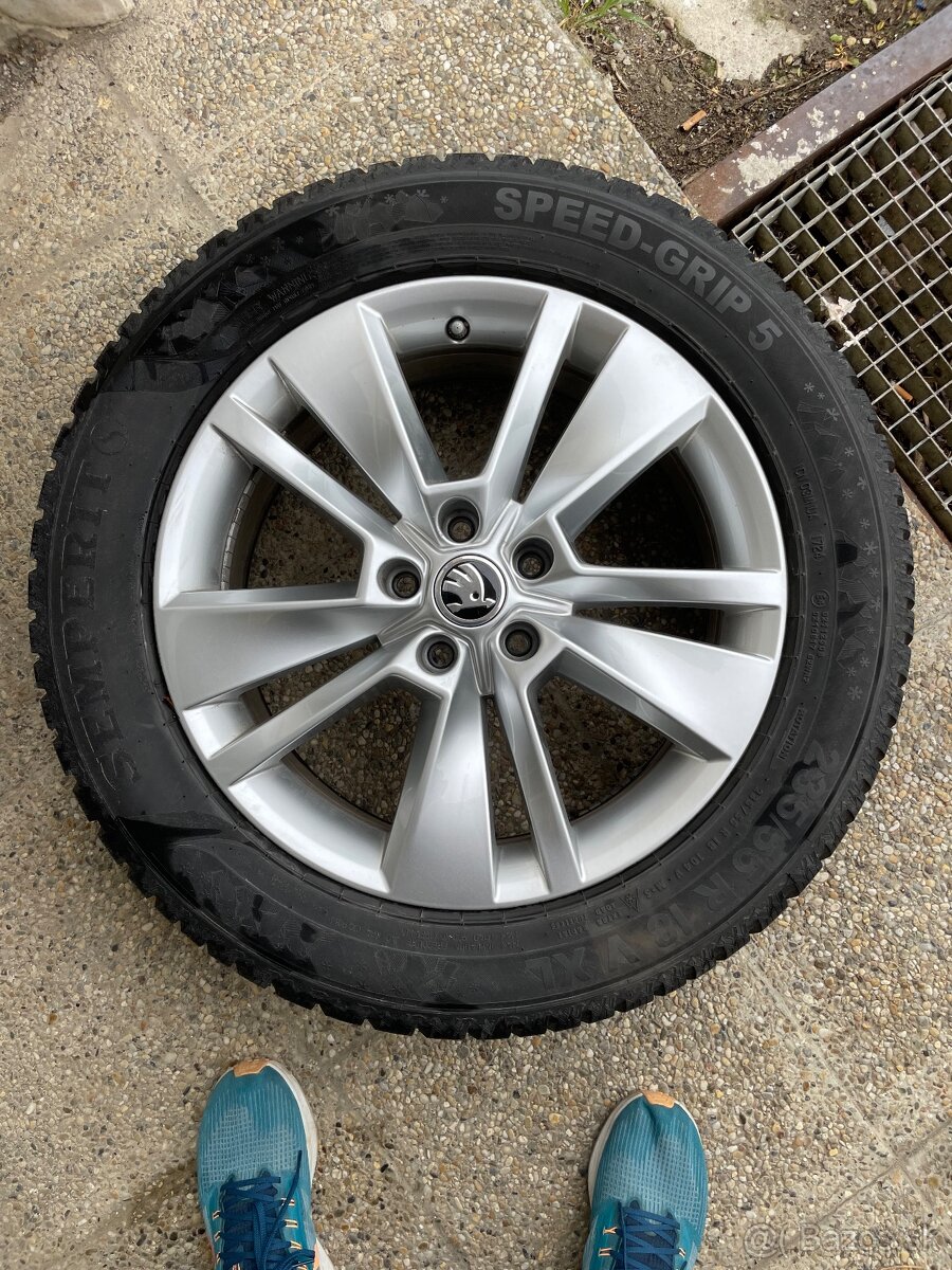 original elektrony škoda Kodiaq 5x112 r18 Triton