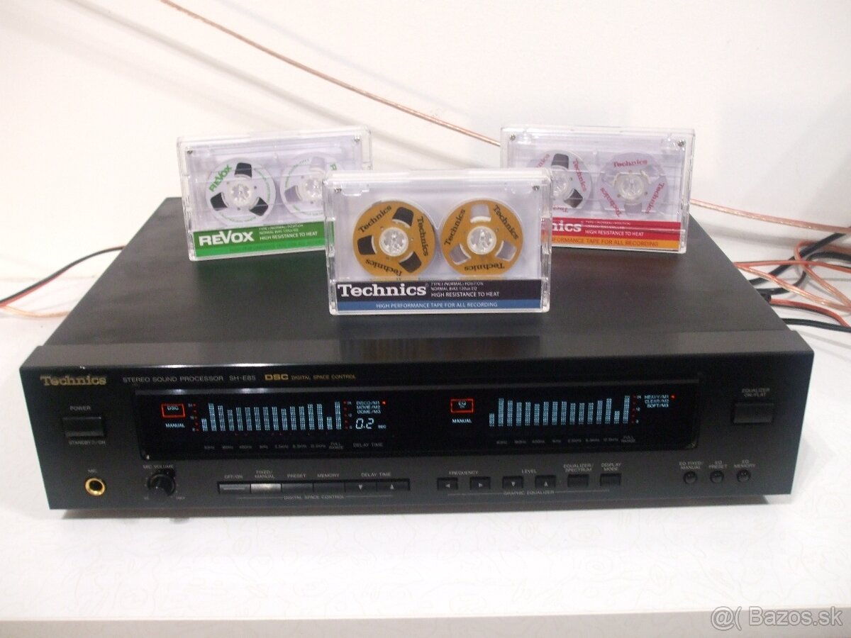 MIDI graficky HiFi equalizer TECHNICS SH-E85 = vyroba JAPAN