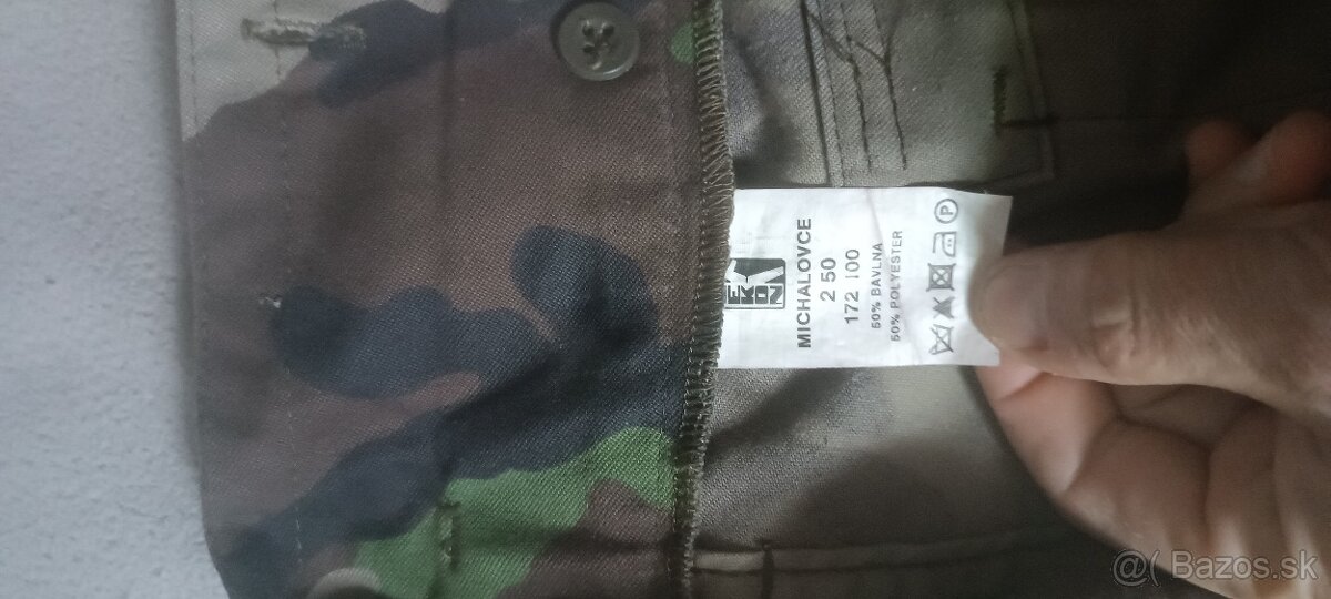 Maskacove nohavice vzor 97